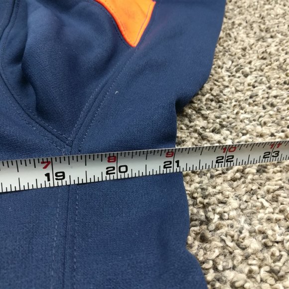 Syracuse Orange Hoodie Nike Dri Fit On Field Sweatshirt Blue Mens Small - Picture 8 of 9